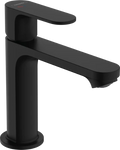 Hansgrohe Rebris S 110 mitigeur lavabo avec vidage automatique - noir mat - démarrage à froid