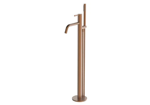 Procasa Vivo robinet de bain en pose libre - Brushed Copper PVD - cuivre brossé PVD