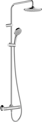 Hansgrohe Vernis Blend Showerpipe 200 1jet écosmart robinet thermostatique set de douche - chromé
