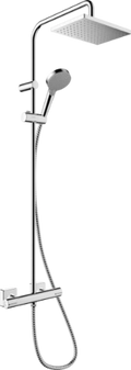 Hansgrohe Vernis Shape Showerpipe E robinet thermostatique douche écosmart - chromé