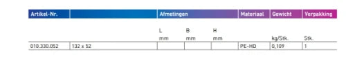 Begetube (78313241) Profi-air coude horizontale 90° gaine