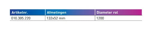 Begetube Profi-air tuyau tunnel ventilation flexible 132 x 52 mm (rouleau 20m) - prix par mètre