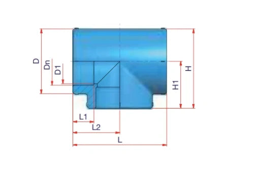 Niron PPR té 90° FFF 25 x 25 x 25 mm