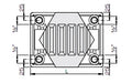 Stelrad Compact All In radiateur H500xT22xB1200 - 1793 Watt (EN442 75/65/20) - Ral 9016 Blanc signalisation