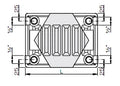 Stelrad Compact All In radiateur H500xT22xB700 - 1046 Watt (EN442 75/65/20) - Ral 9016 Blanc signalisation
