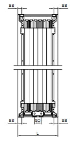 Stelrad Vertex Plan CT radiateur à panneaux H1800xT22xB400 - 1476 Watt (EN442 75/65/20) - Ral 9016 blanc signalisation