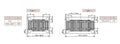 Stelrad Planar 8 radiateur H900xT22xB400 - 900 Watt (EN442 75/65/20) - Ral 9016 Blanc signalisation