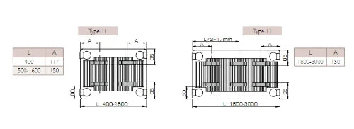 Stelrad Planar 8 radiateur H900xT33xB1200 - 3870 Watt (EN442 75/65/20) - Ral 9016 Blanc signalisation
