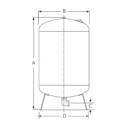 DAB Challenger GC100 vase d'expansion 100 l