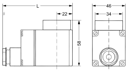 Danfoss EVI 230 bobine 230V - 10W pour électrovanne - inclusif raccordement