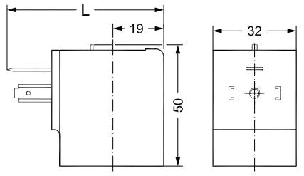 Danfoss bobine pour électrovanne 24V AC 9W