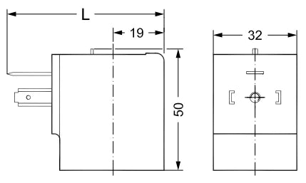 Danfoss bobine pour électrovanne 24V DC 15W