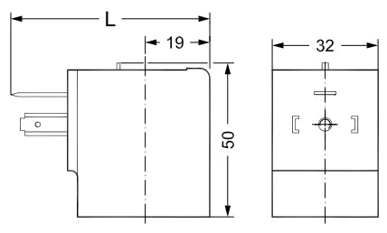 Danfoss bobine pour électrovanne 230V 50Hz 9W