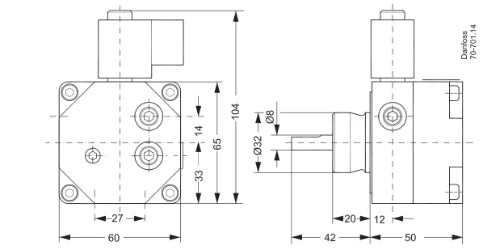 Danfoss WSS BFP B 21 L3 LE-S pompe à mazout