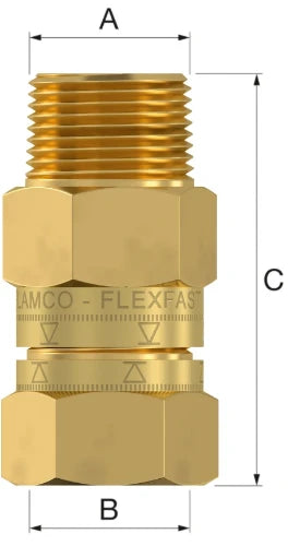 Flamco FlexFast raccord pour vase d'expansion MF 3/4