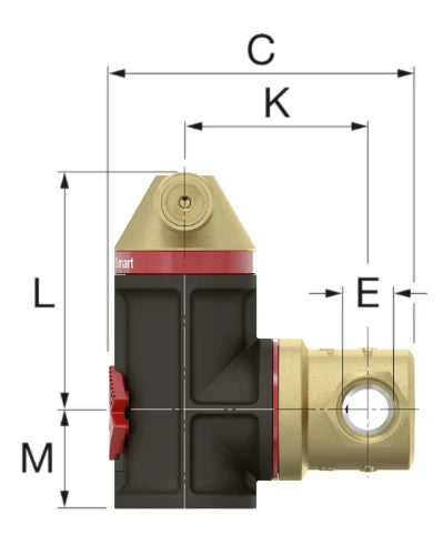 Flamco FlamcoVent Smart séparateur d'air FF 4/4 x 4/4