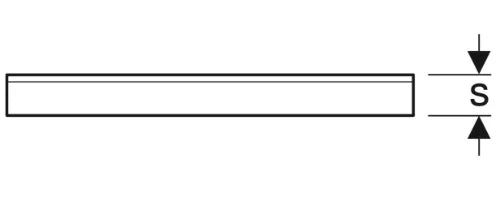 Geberit isolation acoustique sans plomb 780 x 1180 mm - autocollant - pour tuyaux - (boite 2 pcs) - prix par pièce