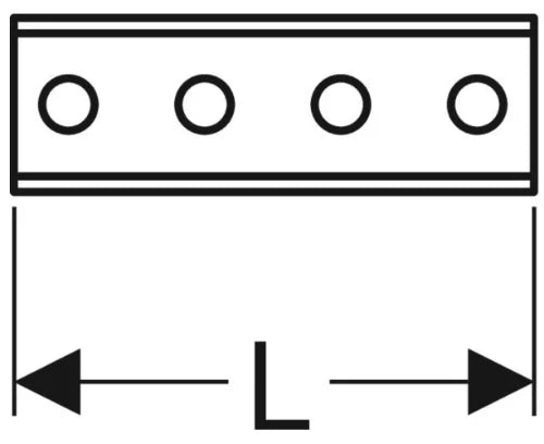 ATTACHE GEBERIT PLUVIA .
