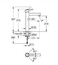 Grohe Concetto New Mgk lavabo à poser lisse - Body Xl