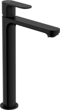 Hansgrohe Rebris S 240 rehaussée mitigeur - CoolStart- avec vidage automatique - noir mat