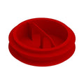Zehnder Rapid Lock couvercle DN90 - prix par set de 10 pièces - rouge