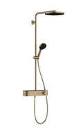 Hansgrohe Pulsify S 260 Showerpipe 1jet écosmart avec Showertablette Select 400 - bronze brossé