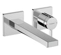 Hansgrohe Tecturis E mitigeur lavabo pour montage mural avec bec 225 mm - chromé