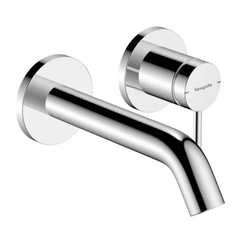 Hansgrohe Tecturis S mitigeur lavabo pour modèle encastré montage mural avec bec 165 mm - chromé