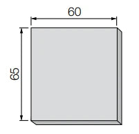 Jaga socle 650 x 600 x 70 mm pour chaudière ou appareils ménagers indépendants