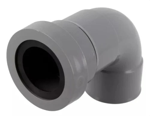 Nicoll PVC à coller coude avec joint 87° FF 50 x 50 mm