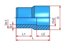 Niron PPR Reduction MF 40 x 32 mm