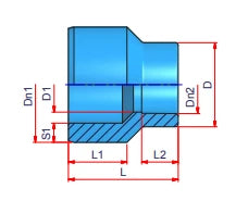 Niron PPR Reduction MF 32 x 20 mm