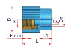 Niron PPR Reduction FF 32 x 3/4 F