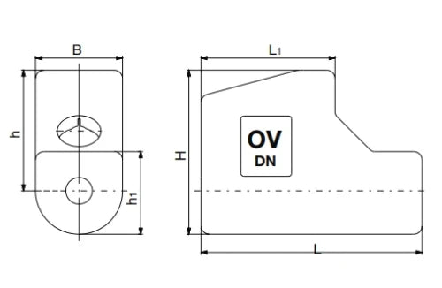 COQUILLE ISOLATIE OVENTROP HYDROMAT DN25 polyurethaan +130°C