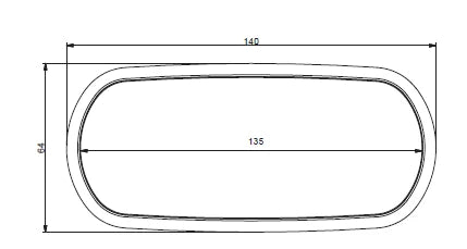 Renson Easyflex conduit ventilation flexible oval 140 - 60 ! 15m