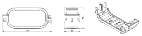Renson Easyflex fermeture 140 - 60 ! (unité=pièce ; pas un set)