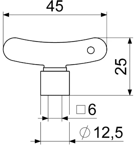 Schlosser 1882 clé pour robinet double service
