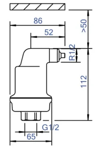 Spirotech Spirotop purgeur Solar Auto Close F 1/2