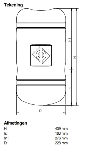 SPIROTECH Spirovent/trap acier set d'isolation DN50/65