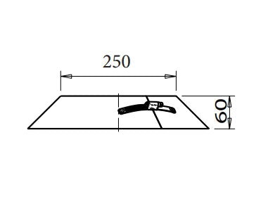 Ubbink CLVkit passage toiture toit plat noir 125/200 Galva/PP