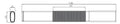 Vasco Easyflow conduit de ventilation 1160 mm (boite 6pcs) - incl 2 pattes de fixation - prix par boite