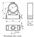 Walraven StarQuick polyamide collier 18 mm