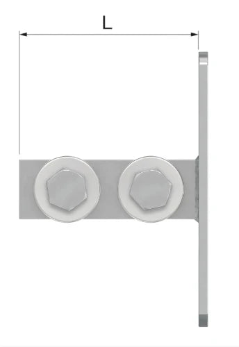 Flamco KF-H bride M 10 pour rail r1-r2-r3-r4-r6