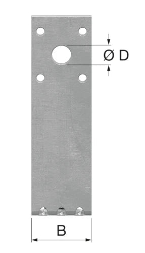 Flamco LTM M8 fixation pour tôle profilée