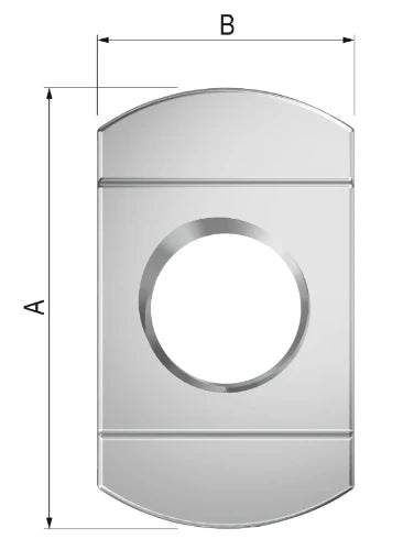 Flamco écrou coulissant M8 - galva zingué