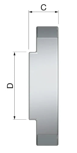 Flamco écrou coulissant M10 - galva zingué