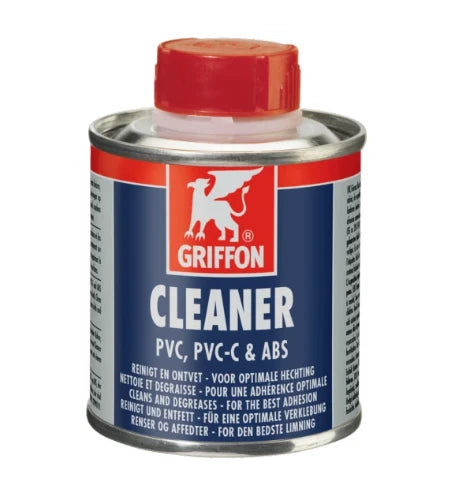 Griffon cleaner pour PVC,PVC-C et ABS flacon 250ml