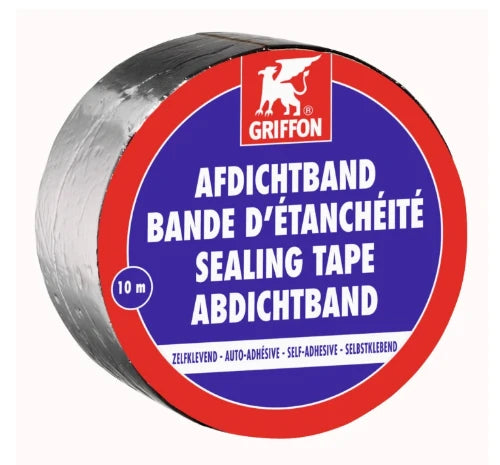 Griffon bande d'étanchéité, rouleau aluminium 10 m x 10 cm