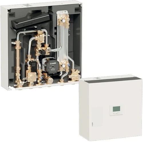 Caleffi Distributie-unit compact, opbouw afleverset voor woningen 45¸75°C/A