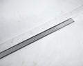 Carrodrain Cayman rigole de douche avec grille 600 mm - Inox - hauteur d'encastrement 60 mm - débit 31 l/m